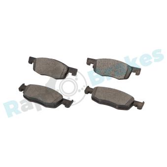Jeu de 4 plaquettes de frein avant RAP BRAKES OEM 04465K0010