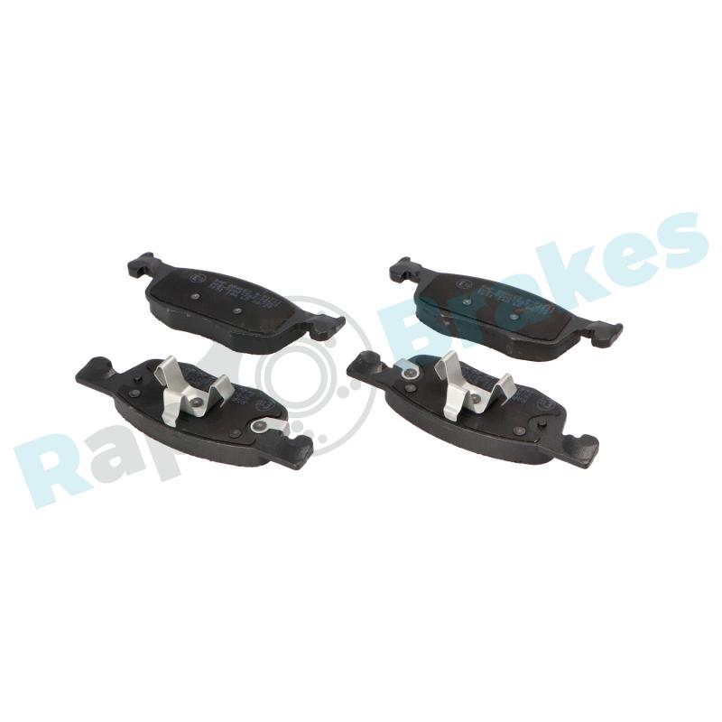 Jeu de 4 plaquettes de frein avant RAP BRAKES R-P1711 - Visuel 2