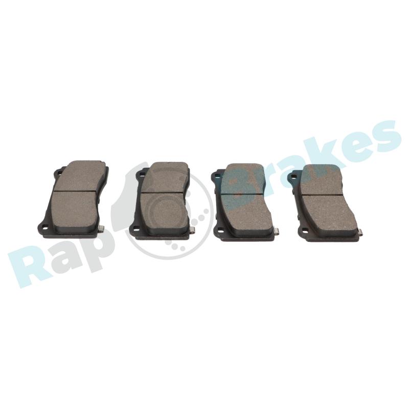 Jeu de 4 plaquettes de frein avant RAP BRAKES R-P1720 - Visuel 1