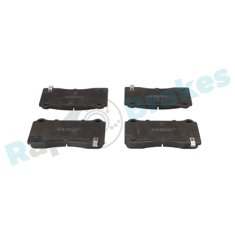 Jeu de 4 plaquettes de frein avant RAP BRAKES R-P1720 - Visuel 2