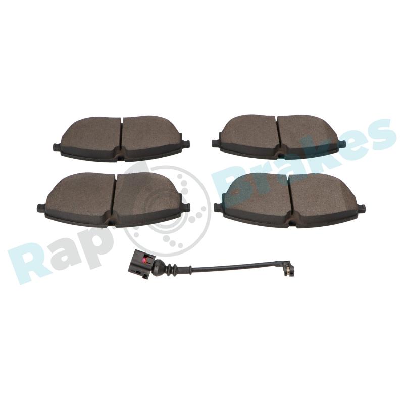 Jeu de 4 plaquettes de frein avant RAP BRAKES R-P1723 - Visuel 1