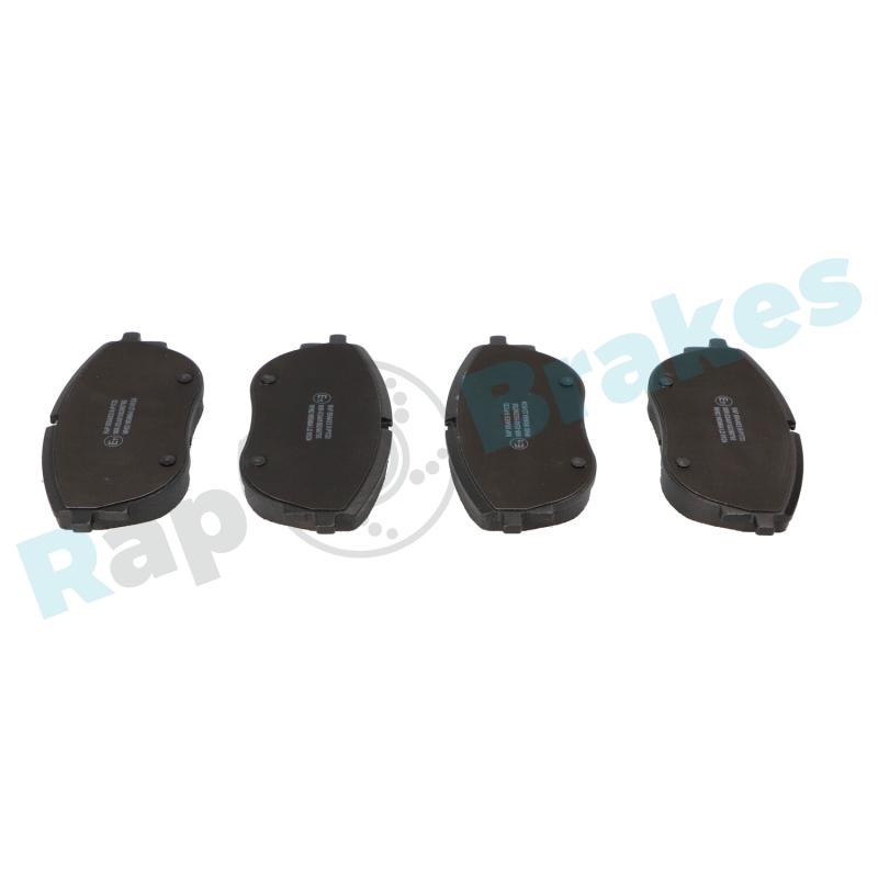 Jeu de 4 plaquettes de frein avant RAP BRAKES R-P1723 - Visuel 2
