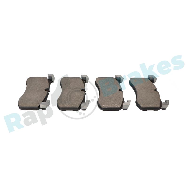 Jeu de 4 plaquettes de frein avant RAP BRAKES R-P1730 - Visuel 1