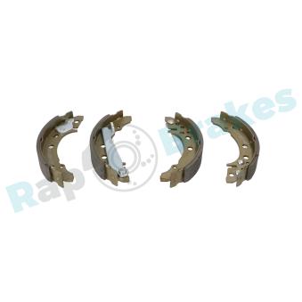 Jeu de mâchoires de frein, frein de stationnement RAP BRAKES R-S0011 pour SUZUKI IGNIS 1.8 GTE - 110cv
