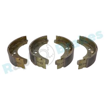 Jeu de mâchoires de frein, frein de stationnement RAP BRAKES R-S0035 pour FORD TRANSIT 2.0 - 90cv