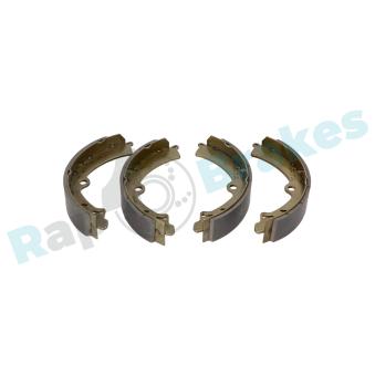 Jeu de mâchoires de frein, frein de stationnement RAP BRAKES R-S0242 pour CITROEN C2 1.3 - 64cv