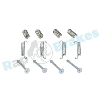 Kit d'accessoires, mâchoire de frein RAP BRAKES R-T0017 pour OPEL OMEGA 2.0 - 100cv