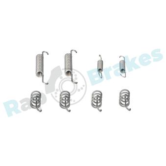 Kit d'accessoires, mâchoire de frein RAP BRAKES R-T0066 pour LEXUS LS 1.6 D2 - 115cv