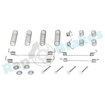 Kit d'accessoires, mâchoire de frein RAP BRAKES R-T0067 pour KIA RIO PureTech 110 - 110cv Kit d'accessoires, mâchoire de frein RAP BRAKES R-T0067 pour KIA RIO PureTech 110 - 110cv