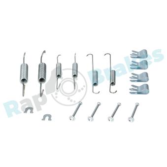 Kit d'accessoires, mâchoire de frein RAP BRAKES R-T0092 pour TOYOTA HILUX 2.4 D - 150cv