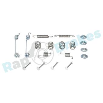 Kit d'accessoires, mâchoire de frein RAP BRAKES R-T0101 pour FIAT PANDA 1.2 - 60cv