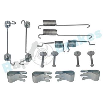 Kit d'accessoires, mâchoire de frein RAP BRAKES R-T0108 pour LANCIA DELTA 2.0 TDCi - 110cv