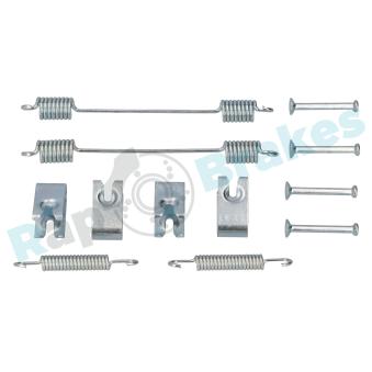 Kit d'accessoires, mâchoire de frein RAP BRAKES R-T0116 pour TOYOTA COROLLA 1.8 - 125cv