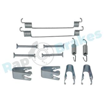 Kit d'accessoires, mâchoire de frein RAP BRAKES R-T0132 pour SEAT LEON 1.2 - 69cv