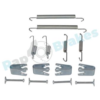 Kit d'accessoires, mâchoire de frein RAP BRAKES R-T0133 pour TOYOTA AVENSIS 2.0 D-4D - 110cv