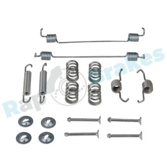 Kit d'accessoires, mâchoire de frein RAP BRAKES R-T0136 pour RENAULT LOGAN 1.4 - 75cv