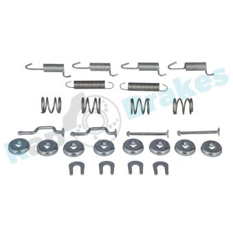 Kit d'accessoires, mâchoire de frein RAP BRAKES R-T0137 pour TOYOTA CELICA 2.0 i 16V - 170cv