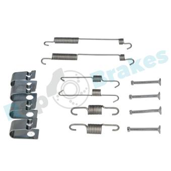 Kit d'accessoires, mâchoire de frein RAP BRAKES R-T0184 pour SUBARU LEONE 1.5 CRDi GLS - 110cv