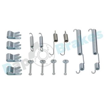 Kit d'accessoires, mâchoire de frein RAP BRAKES R-T0243 pour FIAT STILO 1.0 TSI - 110cv