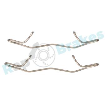 Kit d'accessoires, plaquette de frein à disque RAP BRAKES R-U0001 pour INNOCENTI ELBA 2.0 CD - 110cv