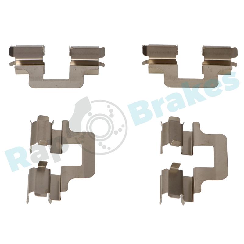 Kit d'accessoires, plaquette de frein à disque RAP BRAKES R-U0025 - Visuel 1