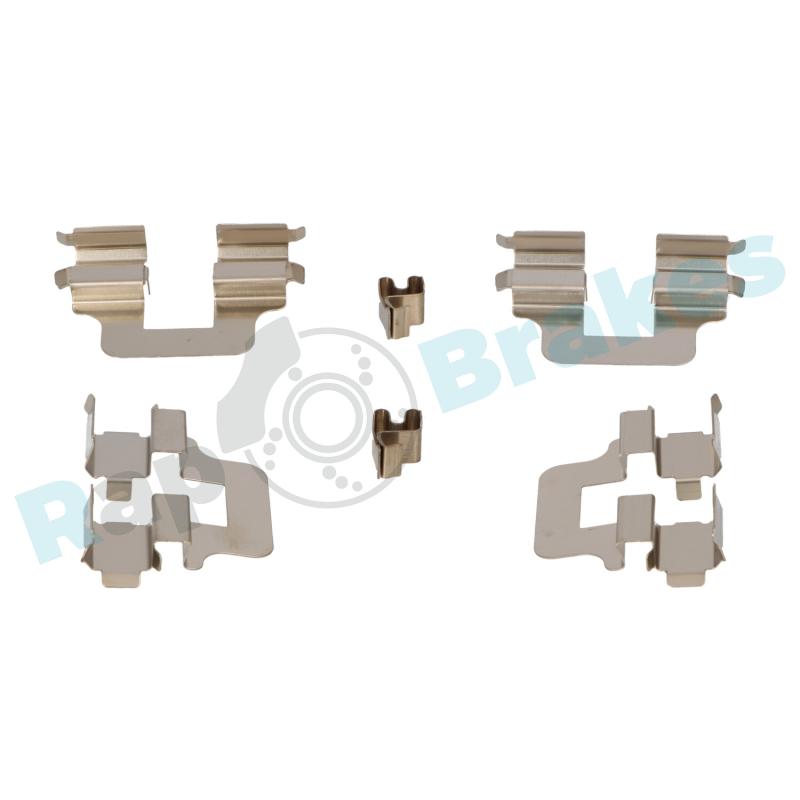 Kit d'accessoires, plaquette de frein à disque RAP BRAKES R-U0044 - Visuel 1