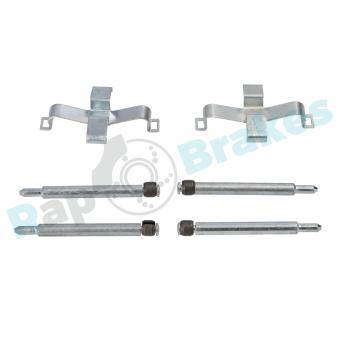 Kit d'accessoires, plaquette de frein à disque RAP BRAKES R-U0050 pour CHRYSLER VIPER 2.0 - 180cv
