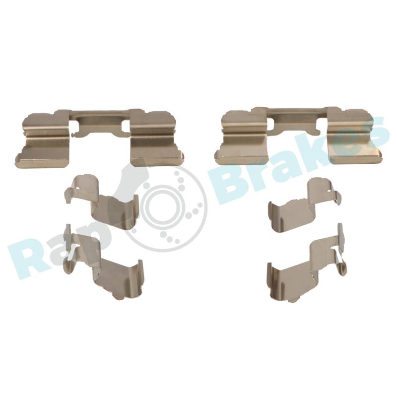 Kit d'accessoires, plaquette de frein à disque RAP BRAKES R-U0052 - Visuel 1