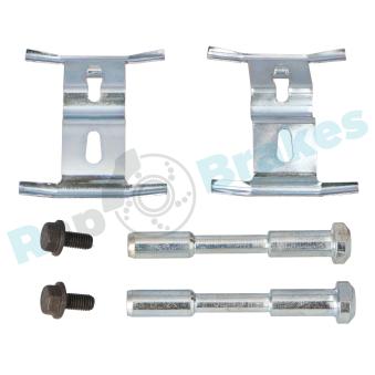 Kit d'accessoires, plaquette de frein à disque RAP BRAKES R-U0059 pour AUDI Q2 3.0 TFSI - 333cv