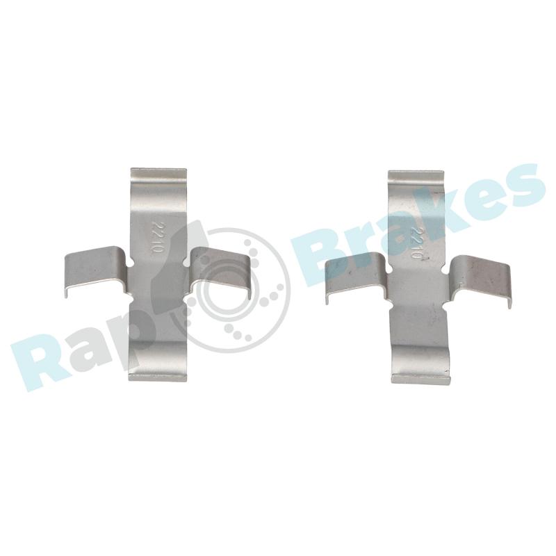 Kit d'accessoires, plaquette de frein à disque RAP BRAKES R-U0069 - Visuel 2