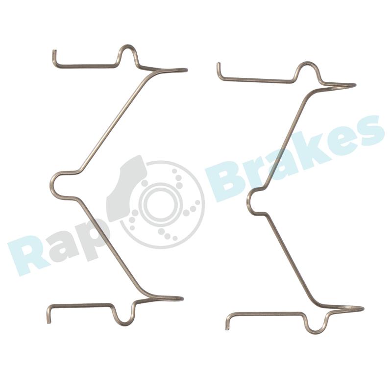 Kit d'accessoires, plaquette de frein à disque RAP BRAKES R-U0076 - Visuel 1