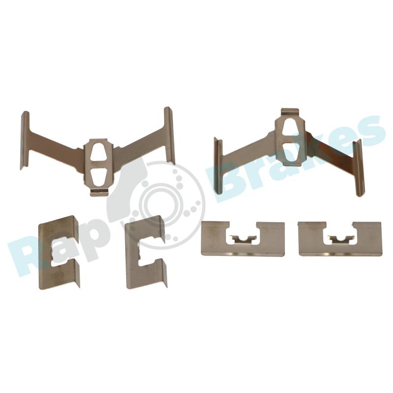 Kit d'accessoires, plaquette de frein à disque RAP BRAKES R-U0079 - Visuel 1
