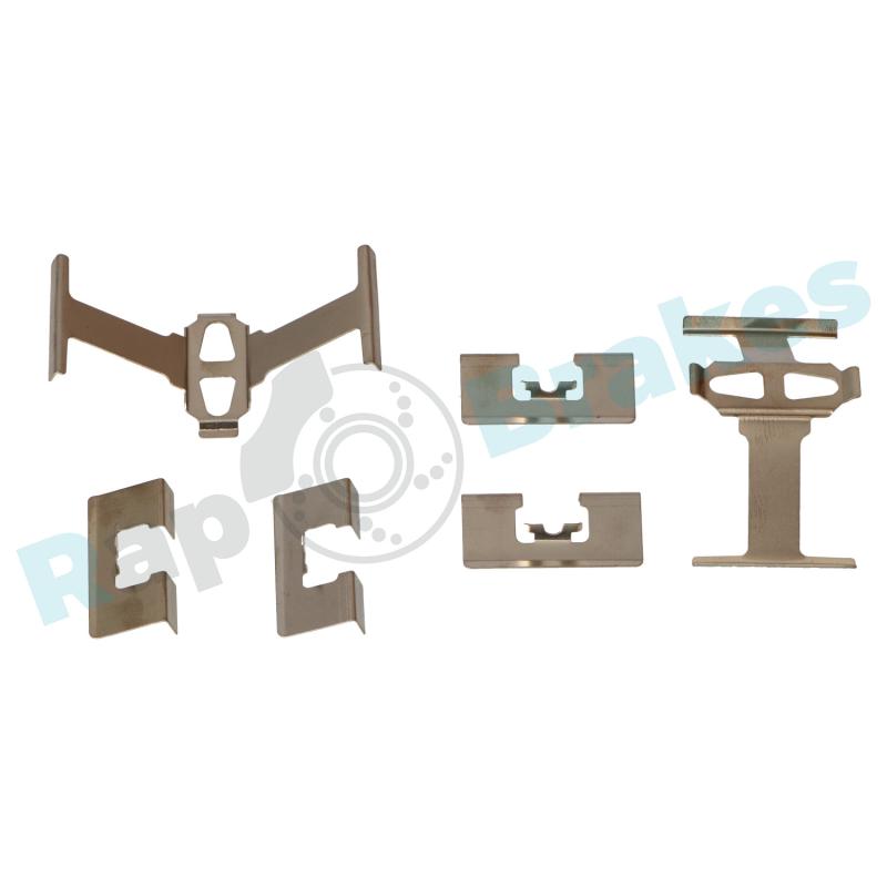 Kit d'accessoires, plaquette de frein à disque RAP BRAKES R-U0079 - Visuel 2