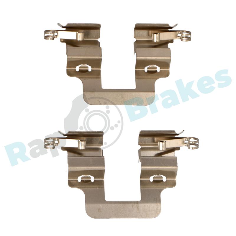 Kit d'accessoires, plaquette de frein à disque RAP BRAKES R-U0101 - Visuel 1