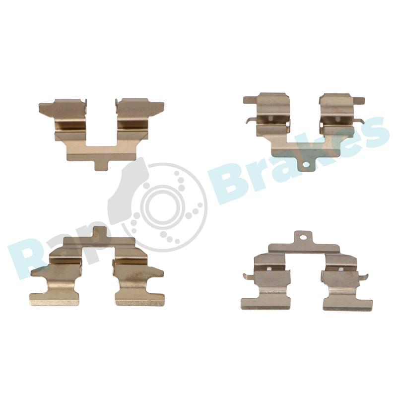Kit d'accessoires, plaquette de frein à disque RAP BRAKES R-U0106 - Visuel 2