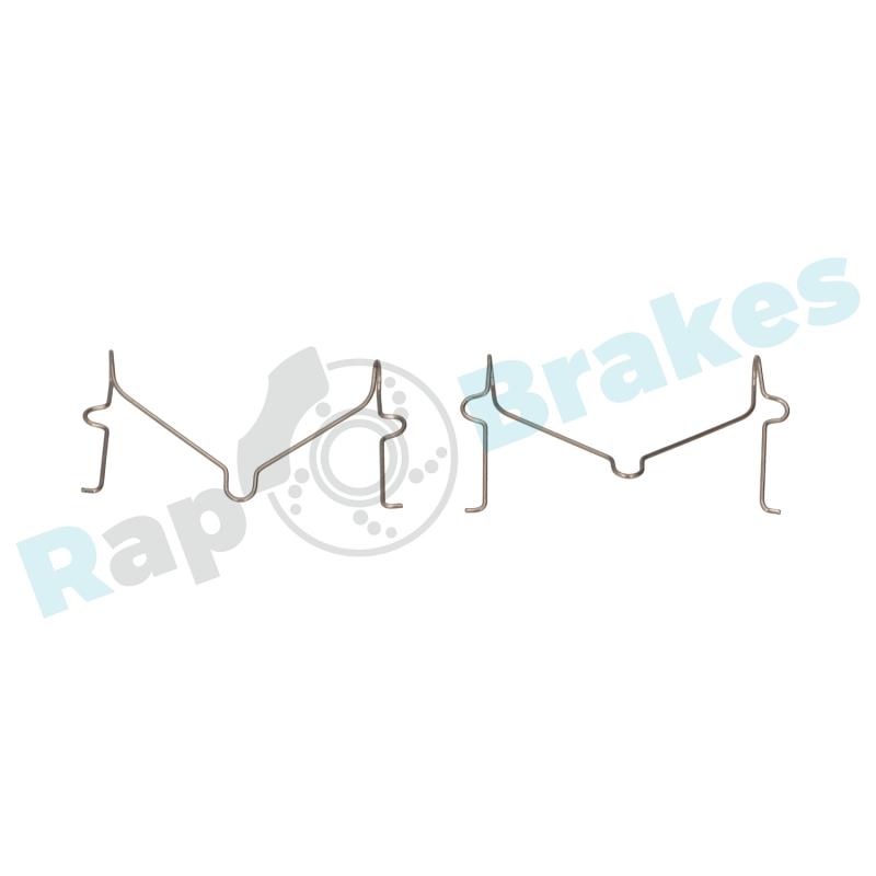 Kit d'accessoires, plaquette de frein à disque RAP BRAKES R-U0114 - Visuel 1
