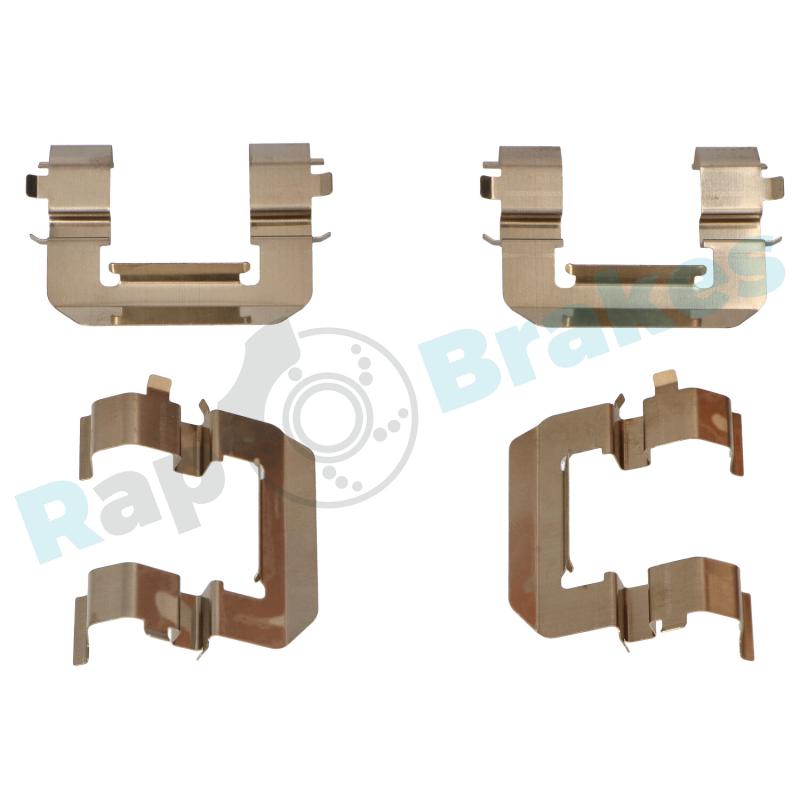 Kit d'accessoires, plaquette de frein à disque RAP BRAKES R-U0123 - Visuel 1