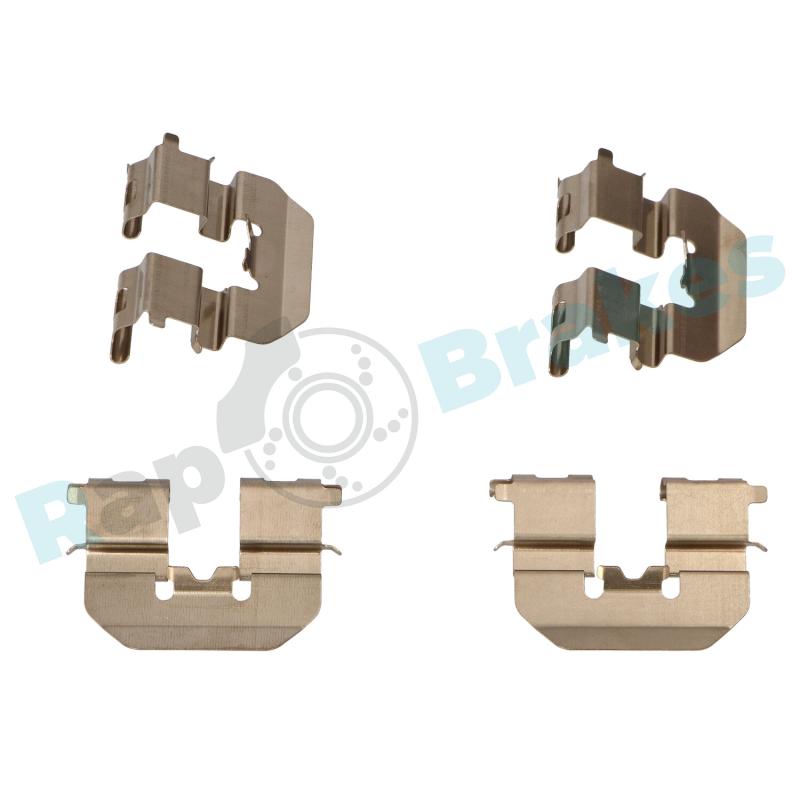 Kit d'accessoires, plaquette de frein à disque RAP BRAKES R-U0127 - Visuel 1