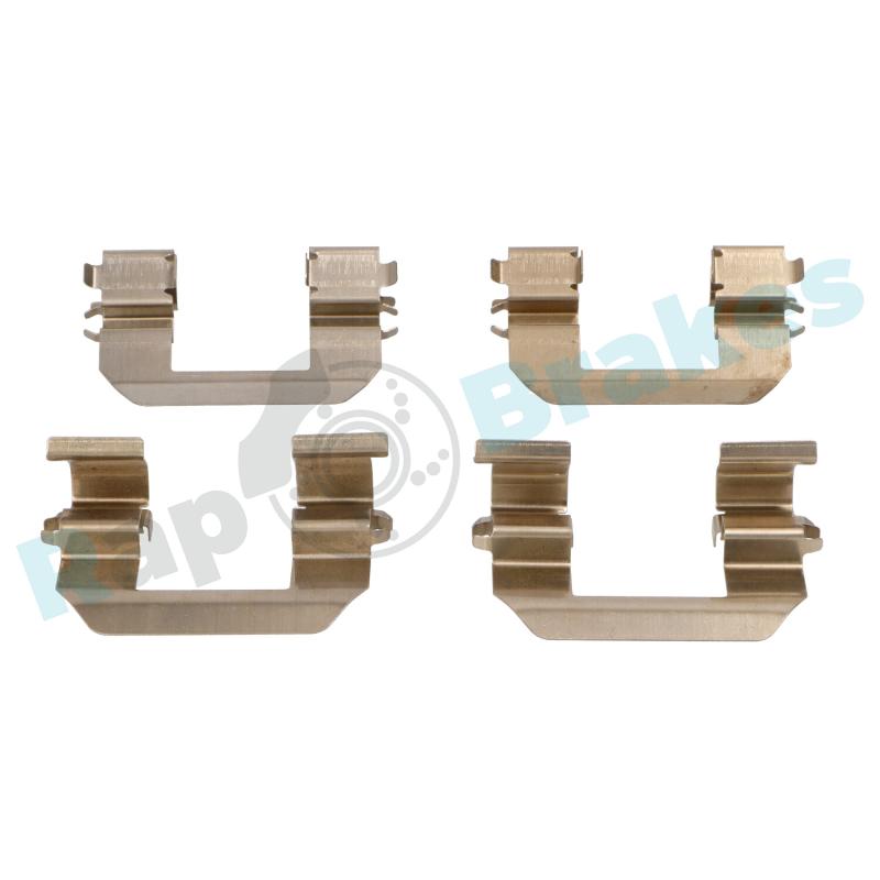 Kit d'accessoires, plaquette de frein à disque RAP BRAKES R-U0159 - Visuel 1
