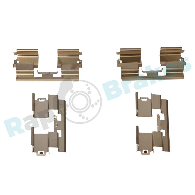 Kit d'accessoires, plaquette de frein à disque RAP BRAKES R-U0160 - Visuel 1