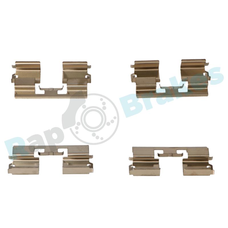 Kit d'accessoires, plaquette de frein à disque RAP BRAKES R-U0160 - Visuel 2