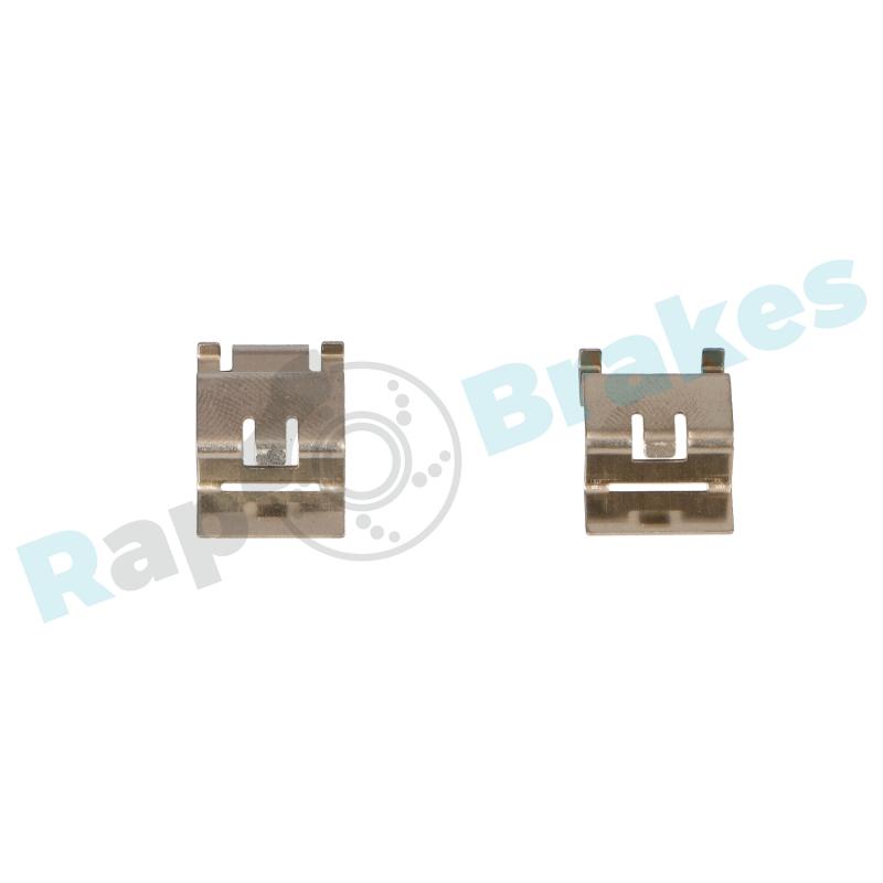 Kit d'accessoires, plaquette de frein à disque RAP BRAKES R-U0163 - Visuel 2