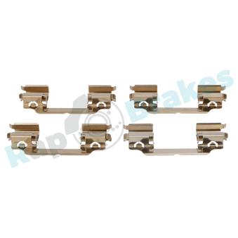 Kit d'accessoires, plaquette de frein à disque RAP BRAKES R-U0177