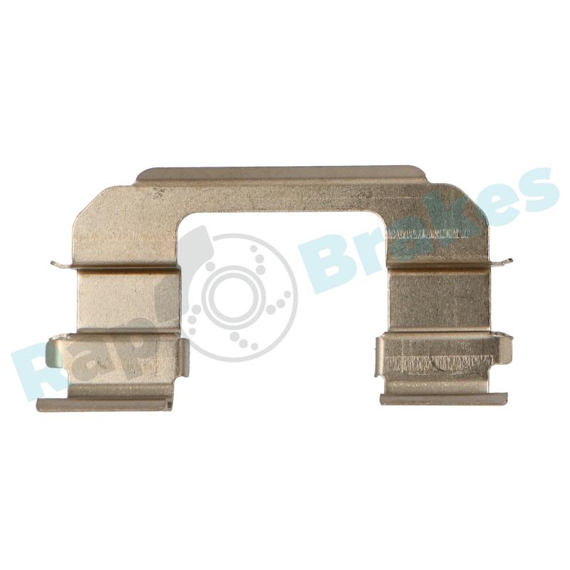 Kit d'accessoires, plaquette de frein à disque RAP BRAKES R-U0182 - Visuel 1