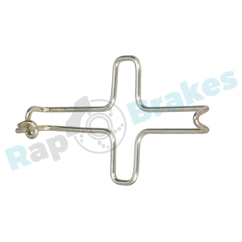 Kit d'accessoires, plaquette de frein à disque RAP BRAKES R-U0204 - Visuel 2