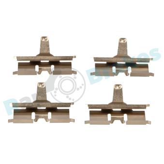 Kit d'accessoires, plaquette de frein à disque RAP BRAKES R-U0219 pour CHEVROLET LACETTI 2.0 D - 121cv