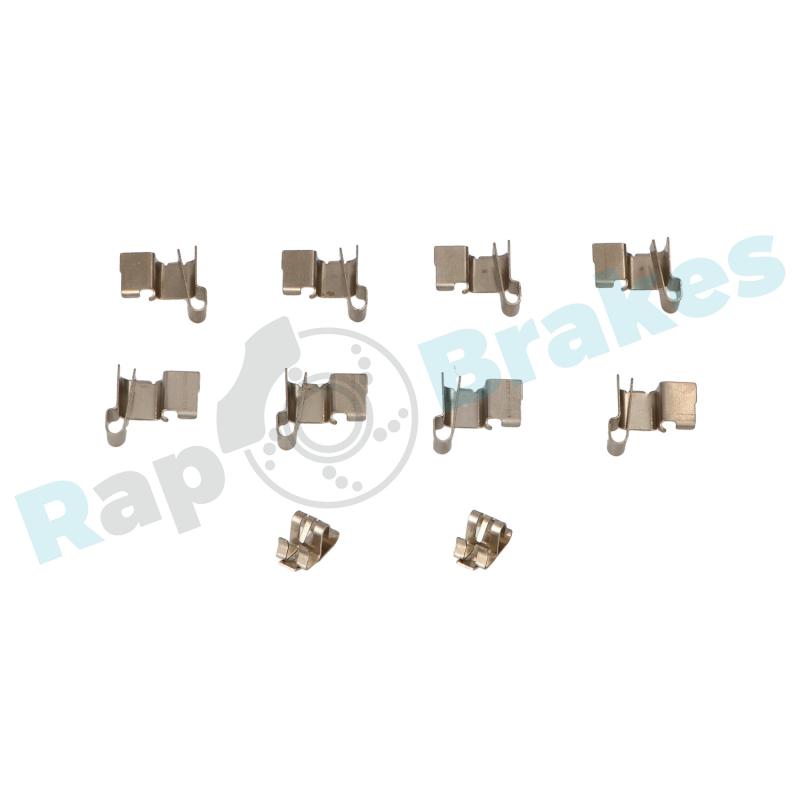 Kit d'accessoires, plaquette de frein à disque RAP BRAKES R-U0232 - Visuel 2