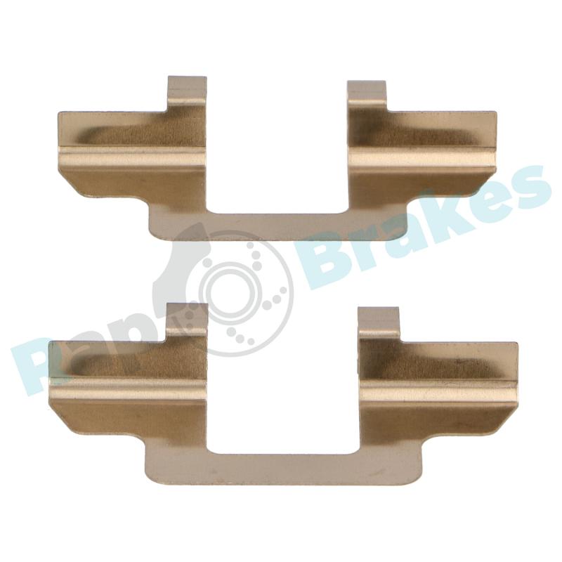 Kit d'accessoires, plaquette de frein à disque RAP BRAKES R-U0243 - Visuel 1