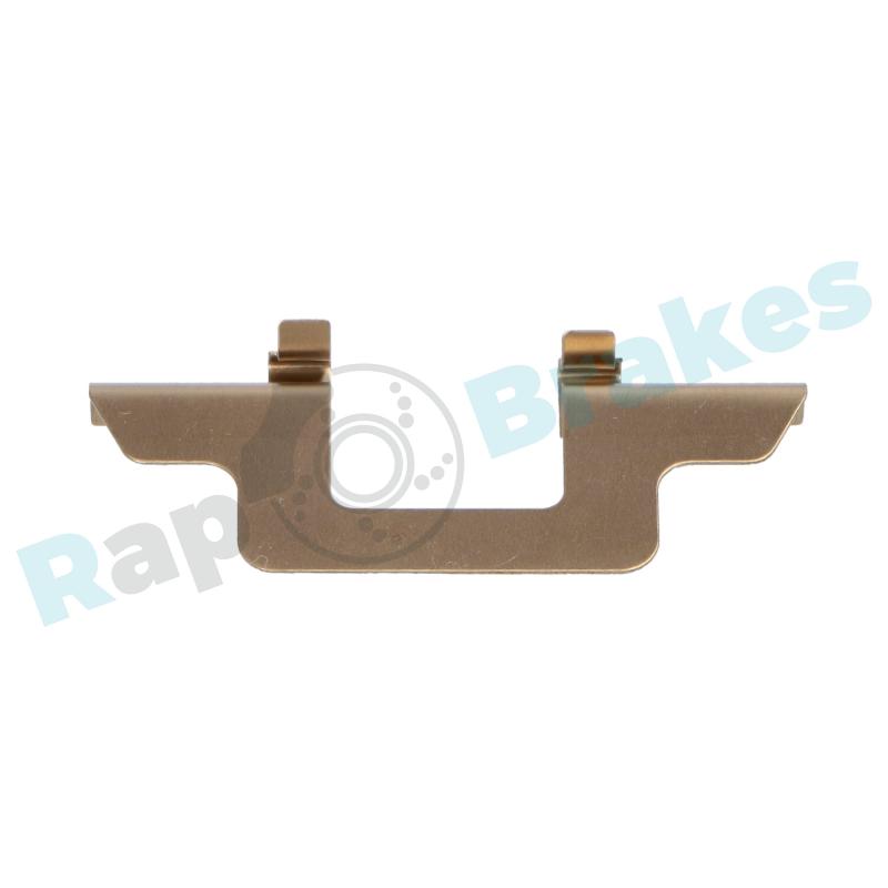 Kit d'accessoires, plaquette de frein à disque RAP BRAKES R-U0243 - Visuel 2
