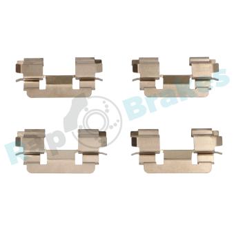 Kit d'accessoires, plaquette de frein à disque RAP BRAKES R-U0261 pour LOTUS EXCEL 1.6 - 110cv